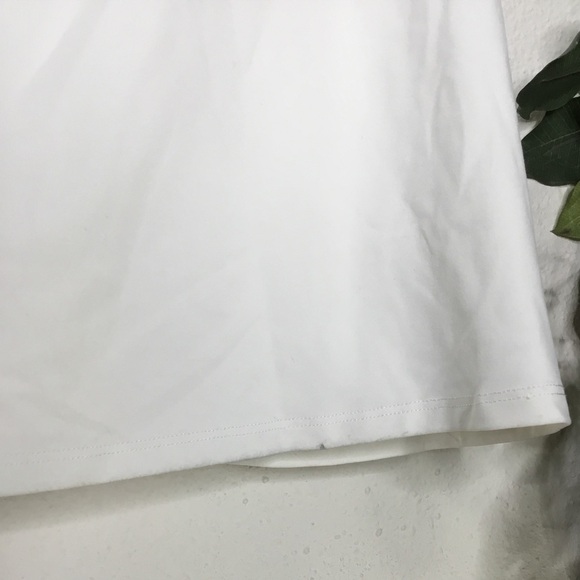 PLUS Fabletics White Workout Tank Top - Picture 3 of 7